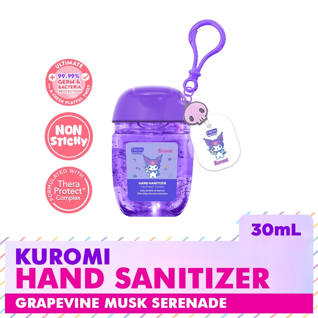 FRESH with Sanrio Kuromi Hand Sanitizer 30mL