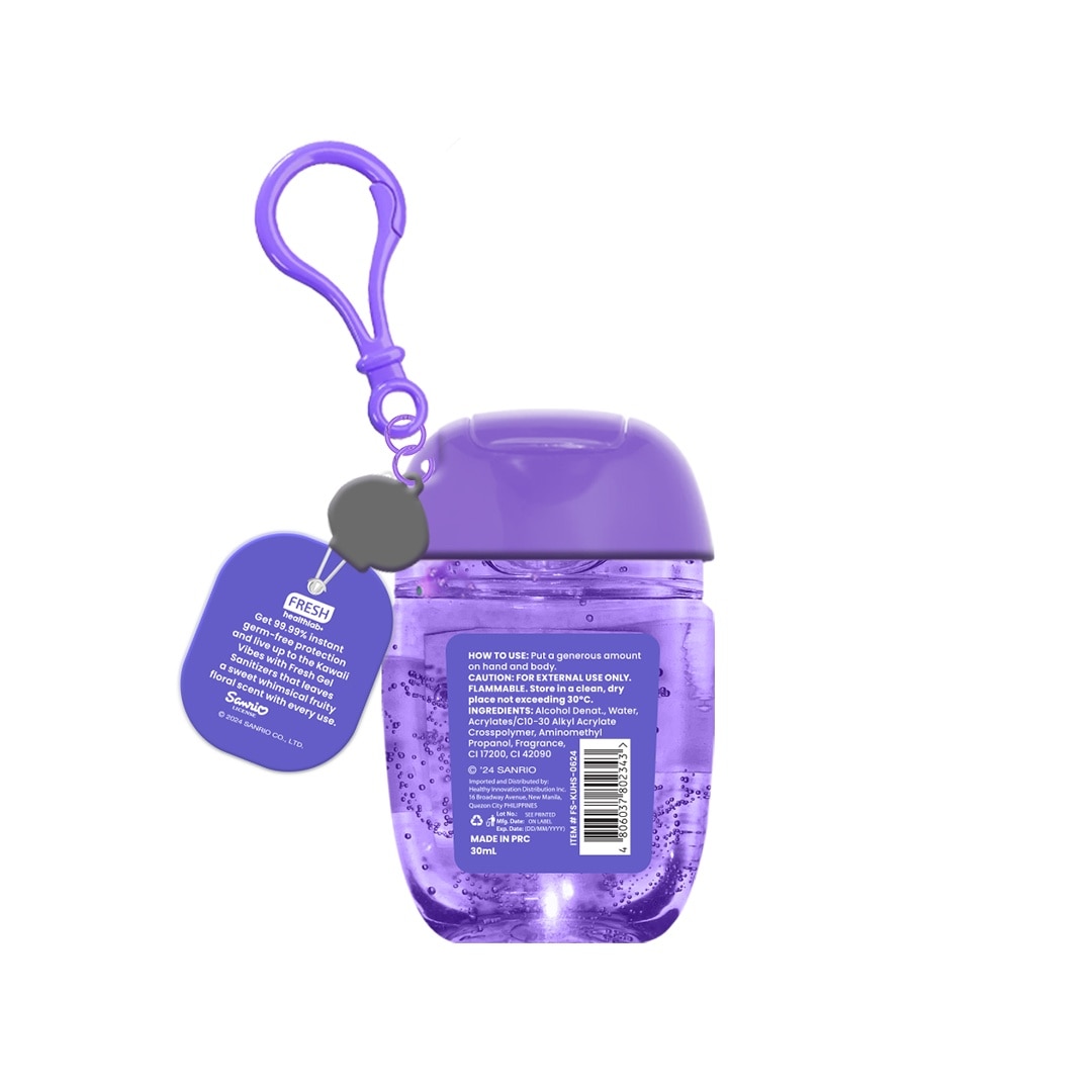 FRESH with Sanrio Kuromi Hand Sanitizer 30mL