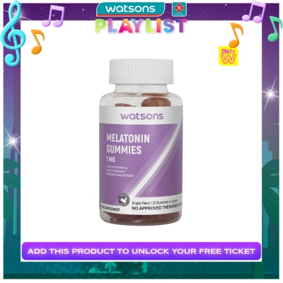 WATSONS GENERICS WATSONS GENERICS Melatonin 1mg 30 Gummies