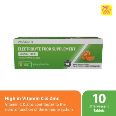 WATSONS GENERICS WATSONS GENERICS Electrolyte Drink Effervescent Tablets 10s