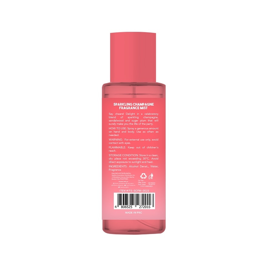 FRESH Scentlab Sparkling Champagne Fragrance Mist 88mL