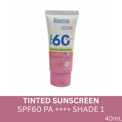 DR SENSITIVE DR SENSITIVE Tinted Sunscreen SPF60++++ Shade 1 40ml