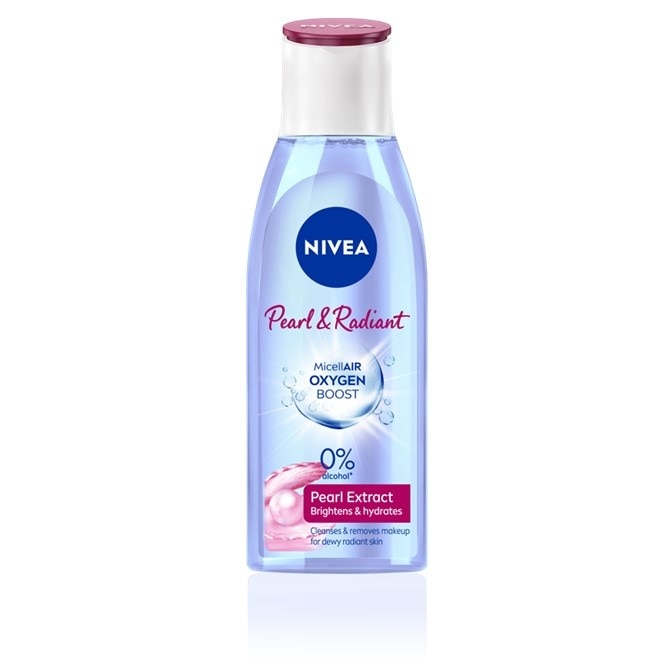 NIVEA Face Cleanser Pearl & Radiant Oxygen Boost Micellar Water 0% 200ml