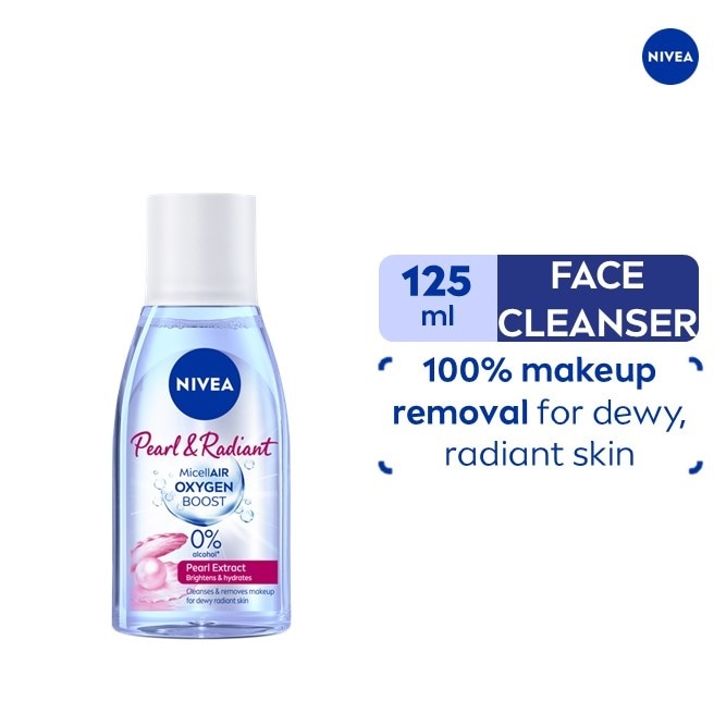 NIVEA Pearl & Radiant Oxygen Boost 0%MicellAIR 125ml