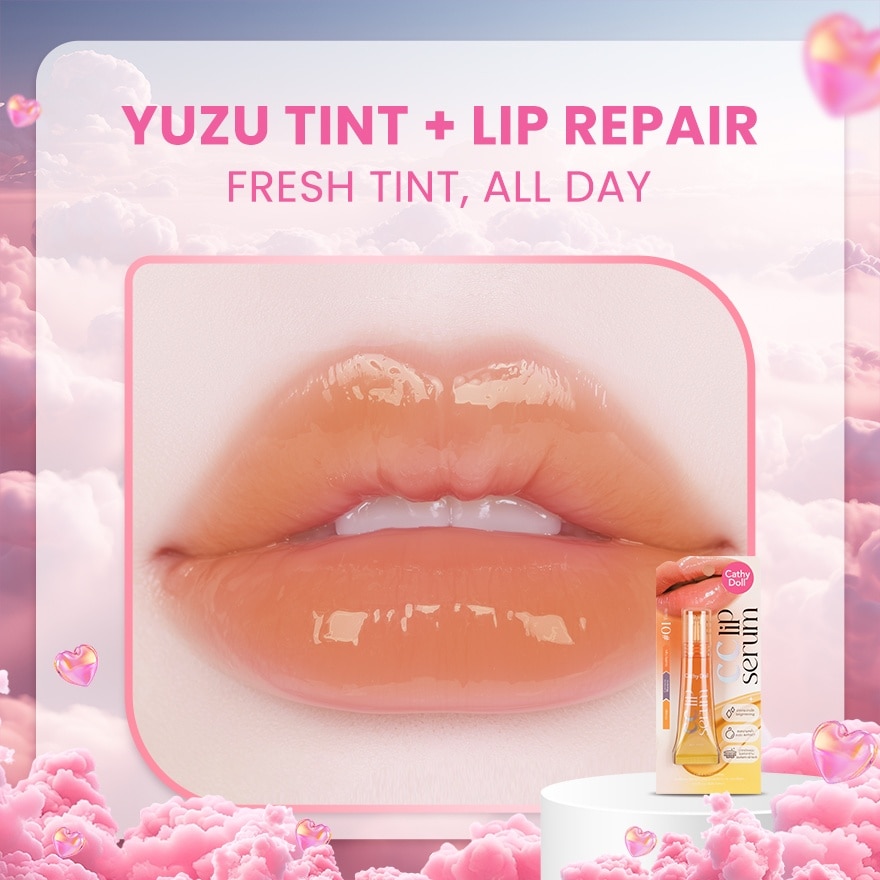 CATHY DOLL CC Lip Serum 01 Yuzu 10g image