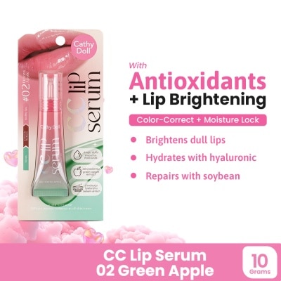 CATHY DOLL - CATHY DOLL CC Lip Serum 10g- 02 Green Apple image