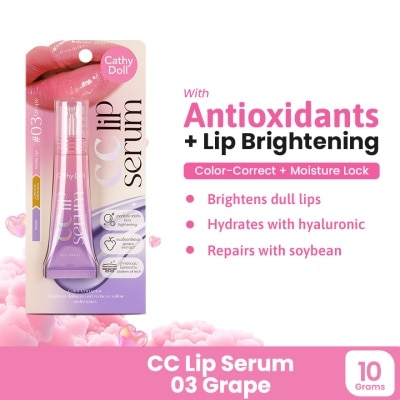 CATHY DOLL - CATHY DOLL CC Lip Serum 10g - 03 Grape image