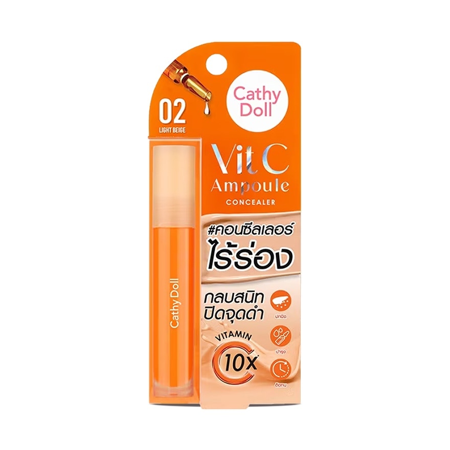 CATHY DOLL  Vit C Ampoule Concealer 4.1g - 02 Light Beige