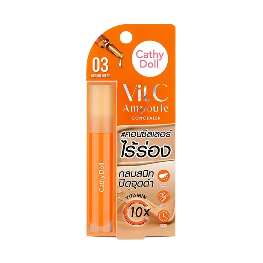 CATHY DOLL Vit C Ampoule Concealer 4.1g 03 Medium Beige