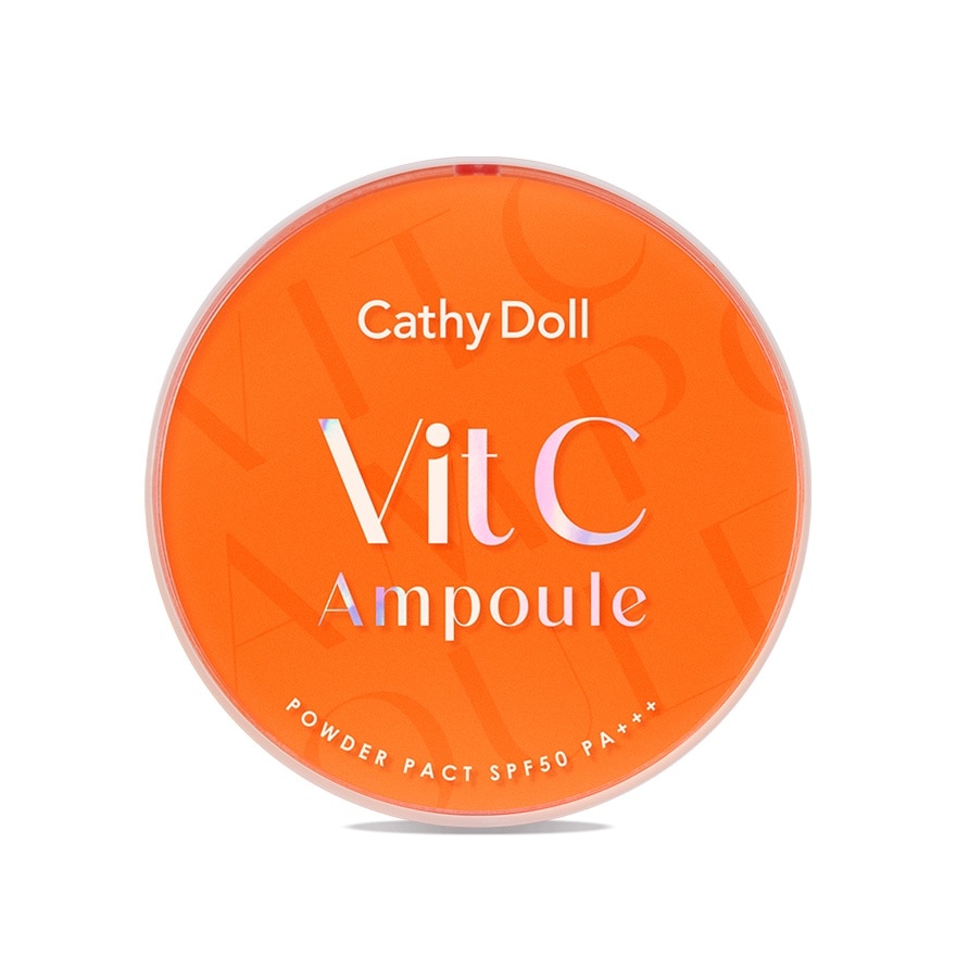 CATHY DOLL Vit C Ampoule Powder Pact SPF50 PA+++ 03 Medium Beige image