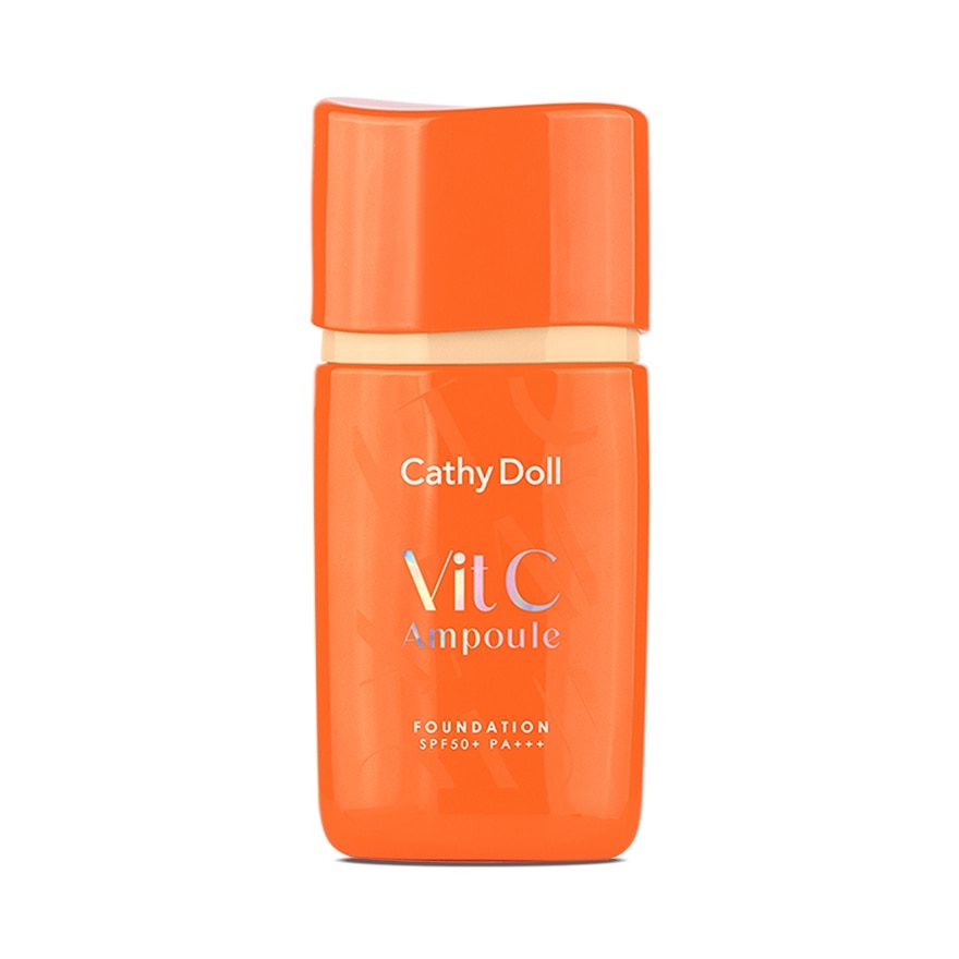 CATHY DOLL Vit C Ampoule Foundation SPF50 PA+++ #02 Light Beige image