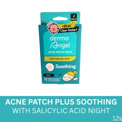 DERMA ANGEL DERMA ANGEL Acne Patch Plus With Salicylic Acid Night 12s