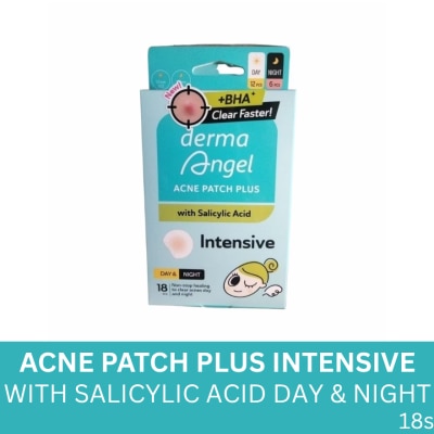 DERMA ANGEL DERMA ANGEL Acne Patch Plus With Salicylic Acid Day & Night 18s