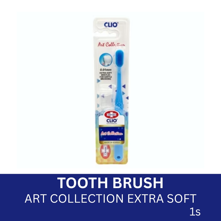 CLEENE Clio Art Collection Extra Soft Bristles Toothbrush