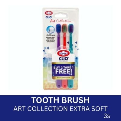 CLEENE CLEENE Clio Art Collection Buy 2 Take 1 Toothbrush