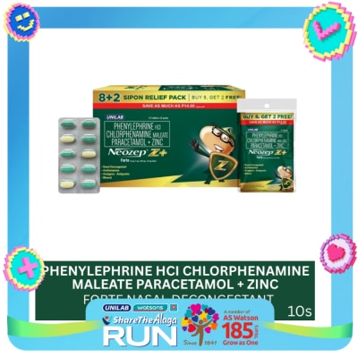 NEOZEP Z PLUS NEOZEP Z+ 8+2 Promo Pack