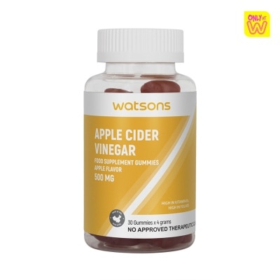 WATSONS GENERICS WATSONS GENERICS Apple Cider Vinegar 500mg 30 Gummies