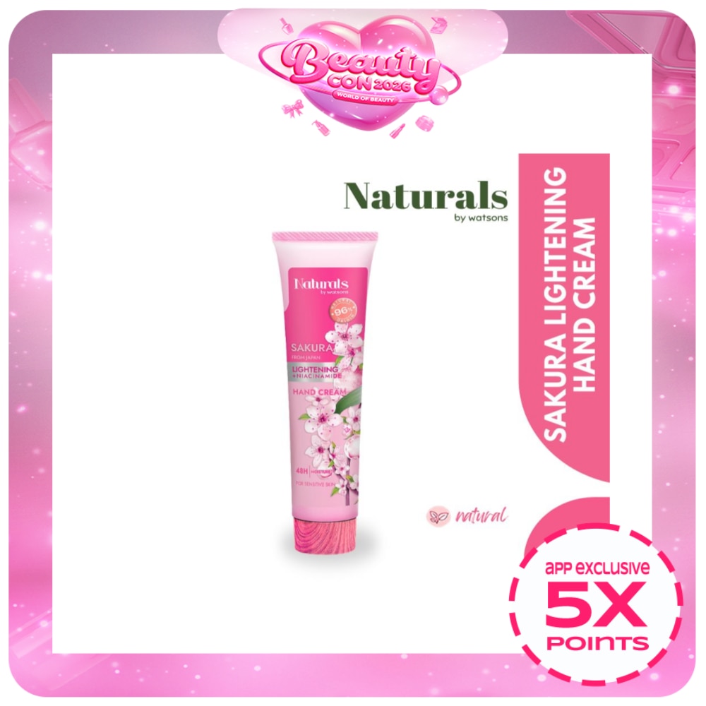 NATURALS WATSONS Sakura Hand Cream 30ml