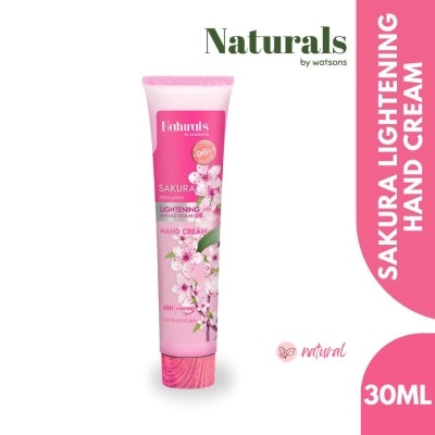 NATURALS WS NATURALS WATSONS Sakura Hand Cream 30ml