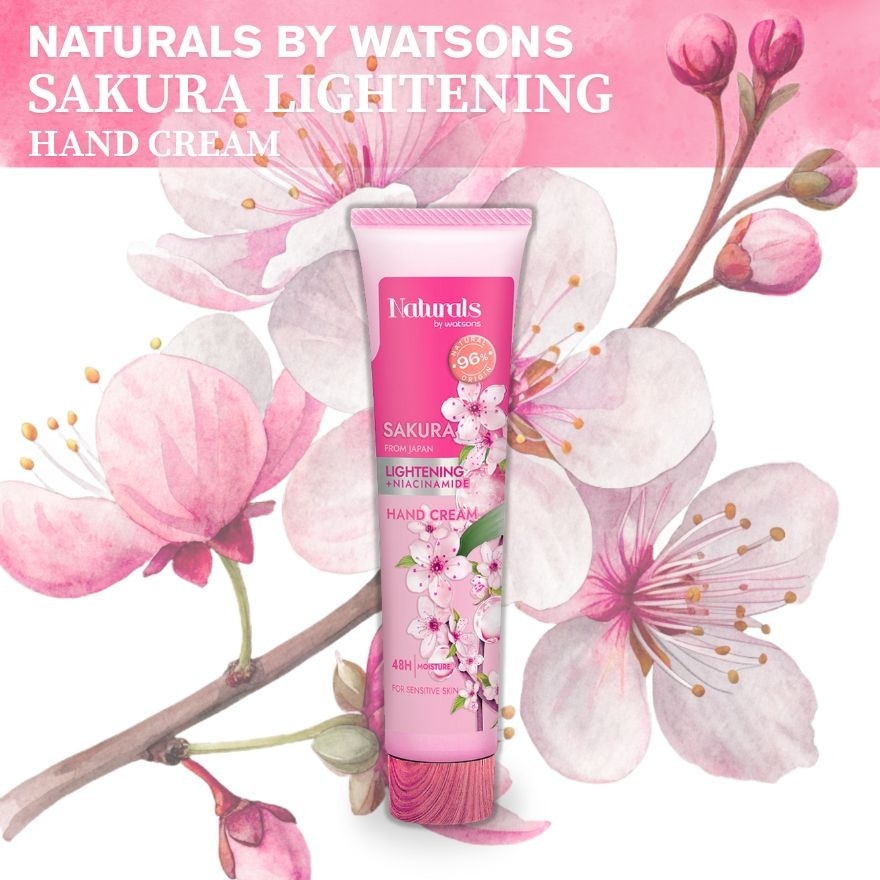 NATURALS WATSONS Sakura Hand Cream 30ml