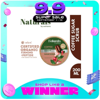 NATURALS WS - NATURALS WATSONS Coffee Sugar Scrub 200g image