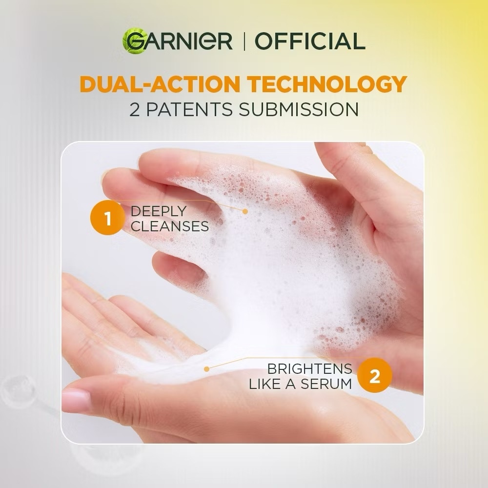 GARNIER Bright Complete Vitamin C Serum Cleanser 100ml image