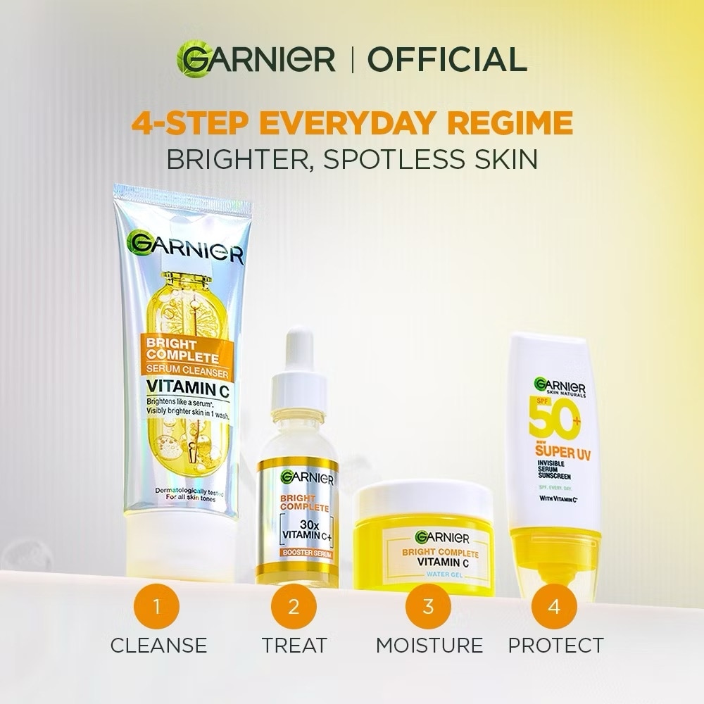 GARNIER Bright Complete Vitamin C Serum Cleanser 100ml image
