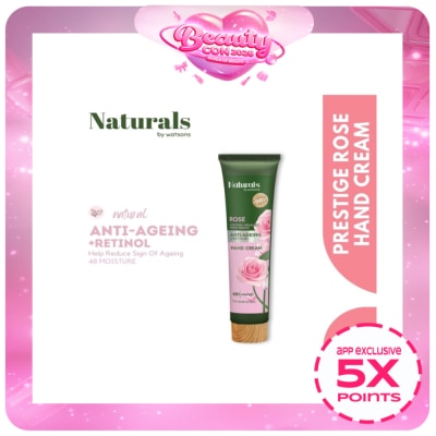 NATURALS WS - WATSONS NATURALS Rose Hand Cream 30ml