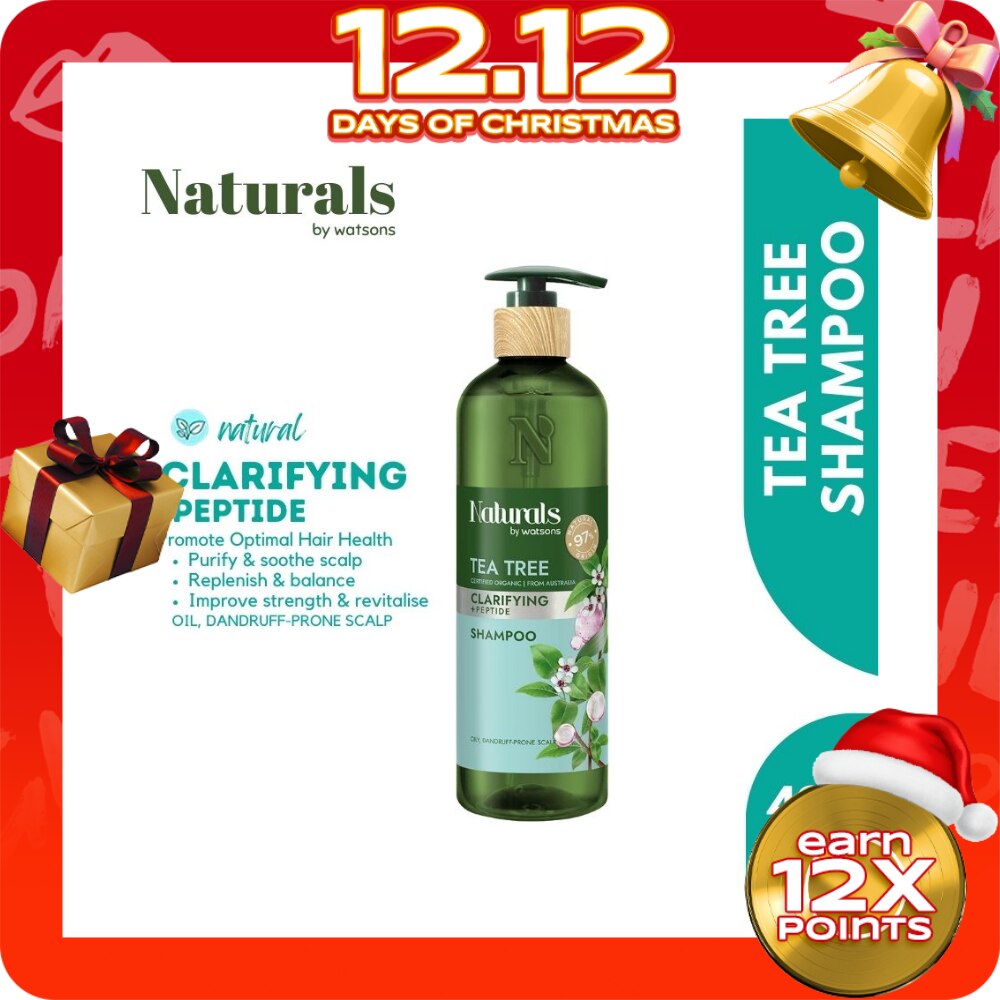 NATURALS WATSONS Tea Tree Shampoo 490ml