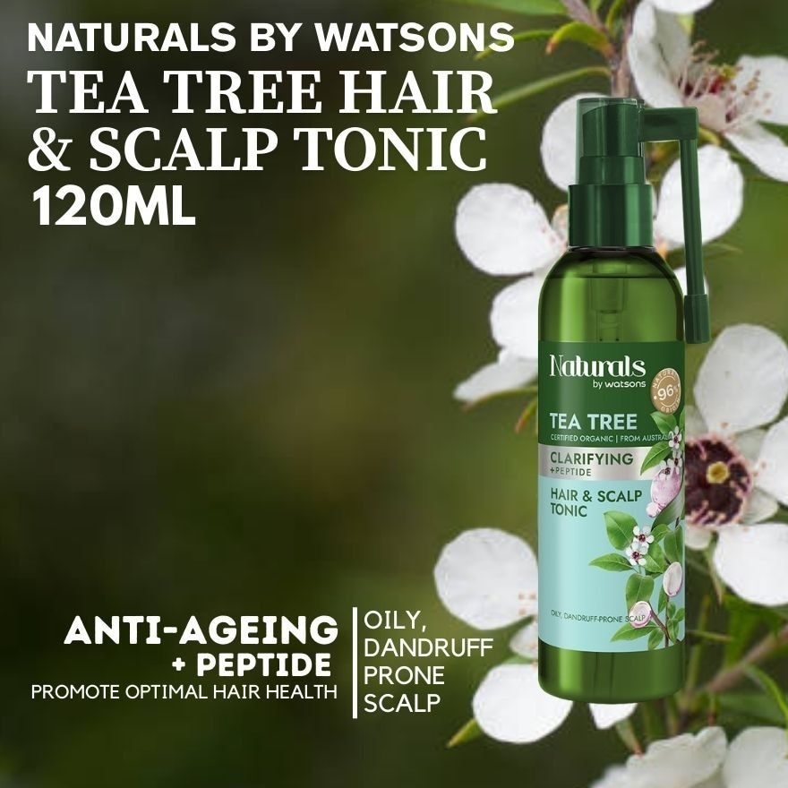 NATURALS WS Tea Tree Hair & Scalp Tonic 120ml