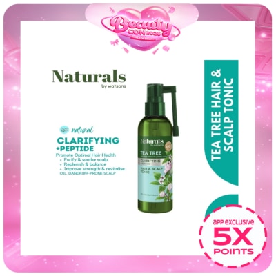 NATURALS WS - NATURALS WS Tea Tree Hair & Scalp Tonic 120ml