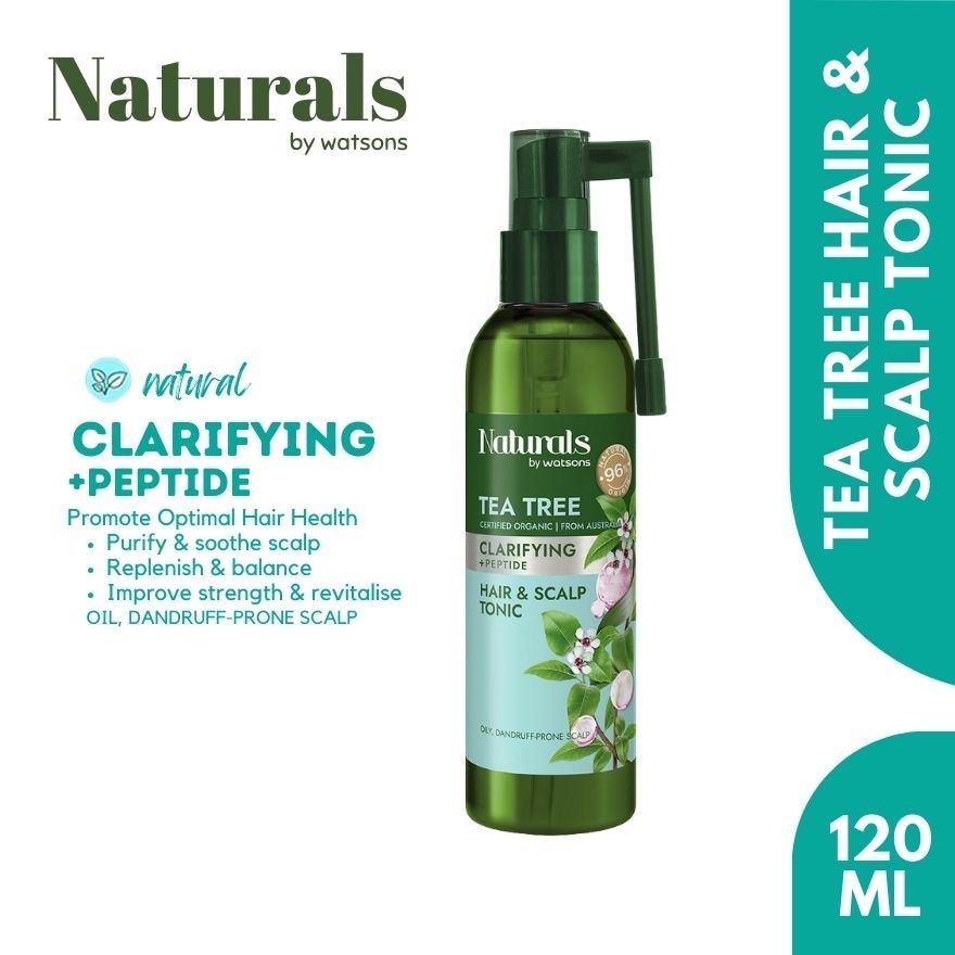 NATURALS WS Tea Tree Hair & Scalp Tonic 120ml