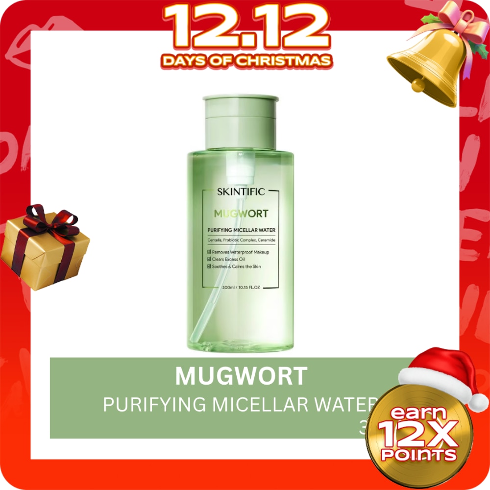 SKINTIFIC Mugwort Micellar Water 300ml