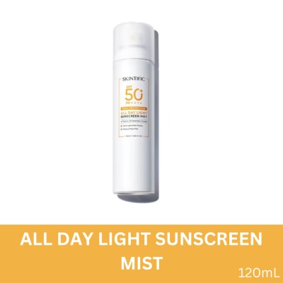 SKINTIFIC SKINTIFIC All Day Light Sunscreen Mist 120ml