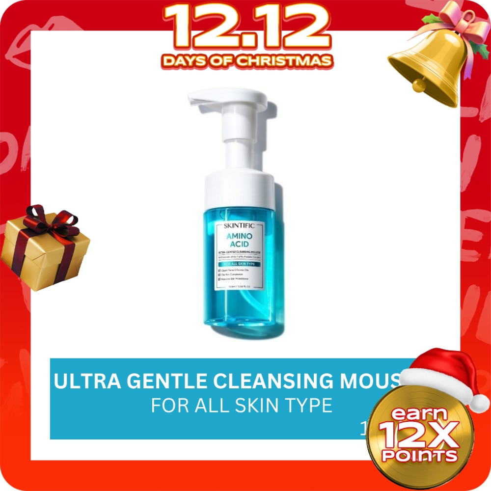 SKINTIFIC Amino Cleansing Mousse 100ml