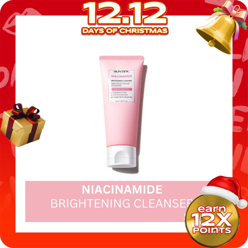 SKINTIFIC Niacinamide Cleanser 80ml