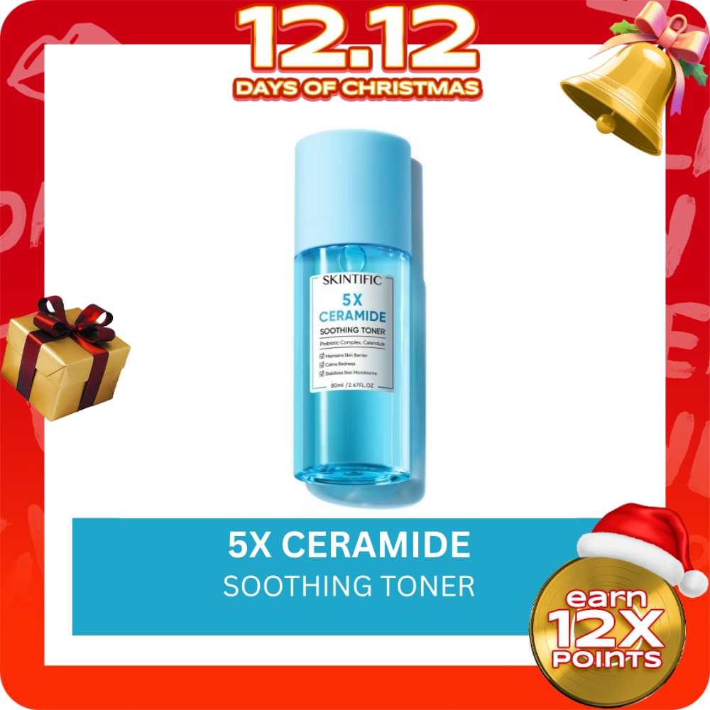 SKINTIFIC 5X Ceramide Toner 80ml
