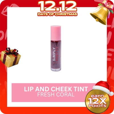 AVON AVON Simply Pretty Lip And Cheek Tint Fresh Coral 9ml