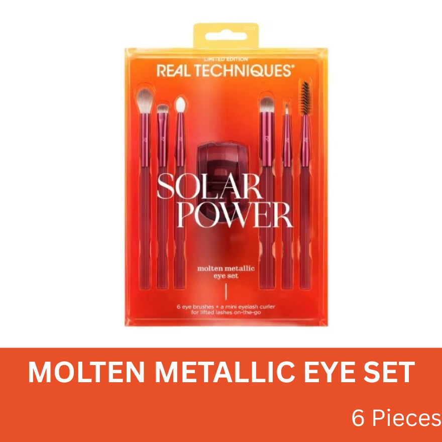 REAL TECHNIQUES Solar Power Molten Metallic Eye Set