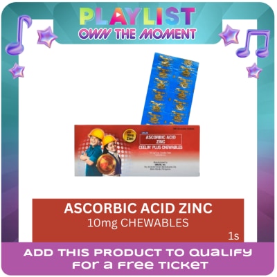 CEELIN - CEELIN Plus 10mg Zinc Tablet