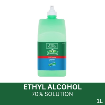 GREEN CROSS GREEN CROSS Alcohol 70% Ethyl With Moisturizer 1L