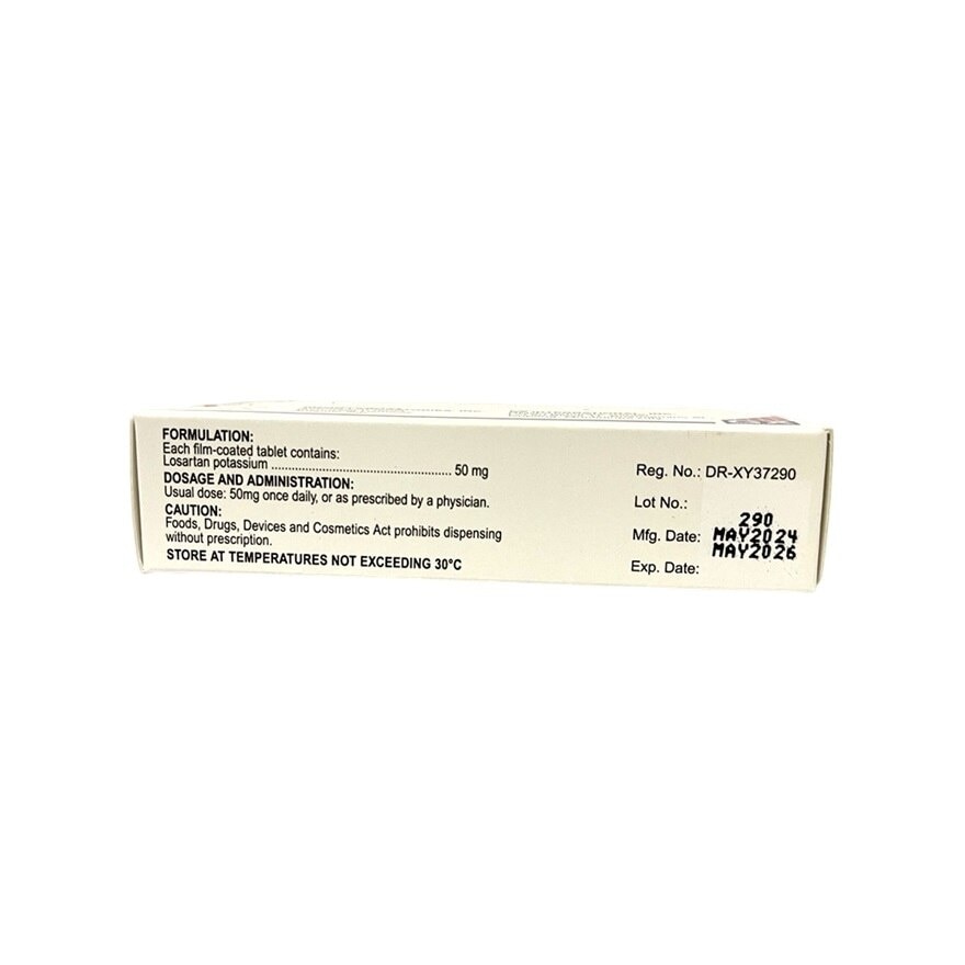NEOSARTAN 50mg Film Coated Tablet Sold Per Piece [PRESCRIPTION REQUIRED]
