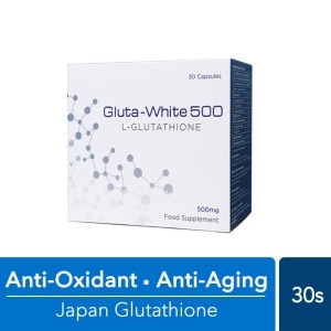 gluta white 500 l-glutathione review Amazon.com: GLUTA White Sparkle L-GLUTATHIONE Plus Best 2X Skin WHITENING  Supplement 750G : Health & Household main image 0