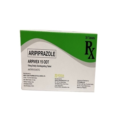 ARPIVEX ARPIVEX 15mg Sold Per Piece [PRESCRIPTION REQUIRED]