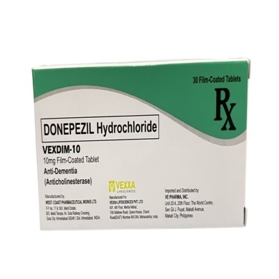 VEXDIM VEXDIM 10mg Sold Per Piece [PRESCRIPTION REQUIRED]