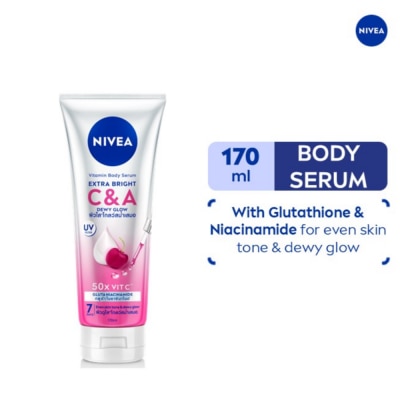 NIVEA - NIVEA Extra White Body Serum Lotion Gluta-C + Vitamin A 170ml