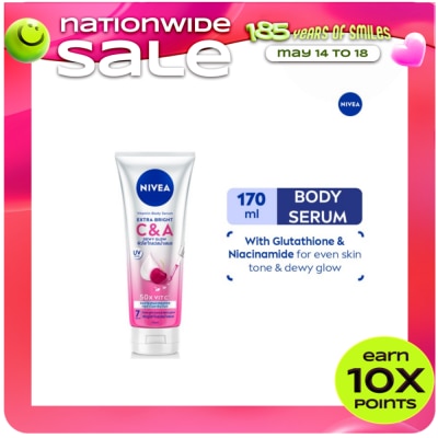 NIVEA - NIVEA Extra White Body Serum Lotion Gluta-C + Vitamin A 170ml