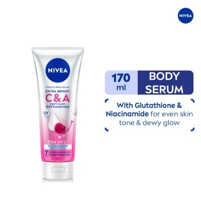 NIVEA NIVEA Extra White Body Serum Lotion Gluta-C + Vitamin A 170ml