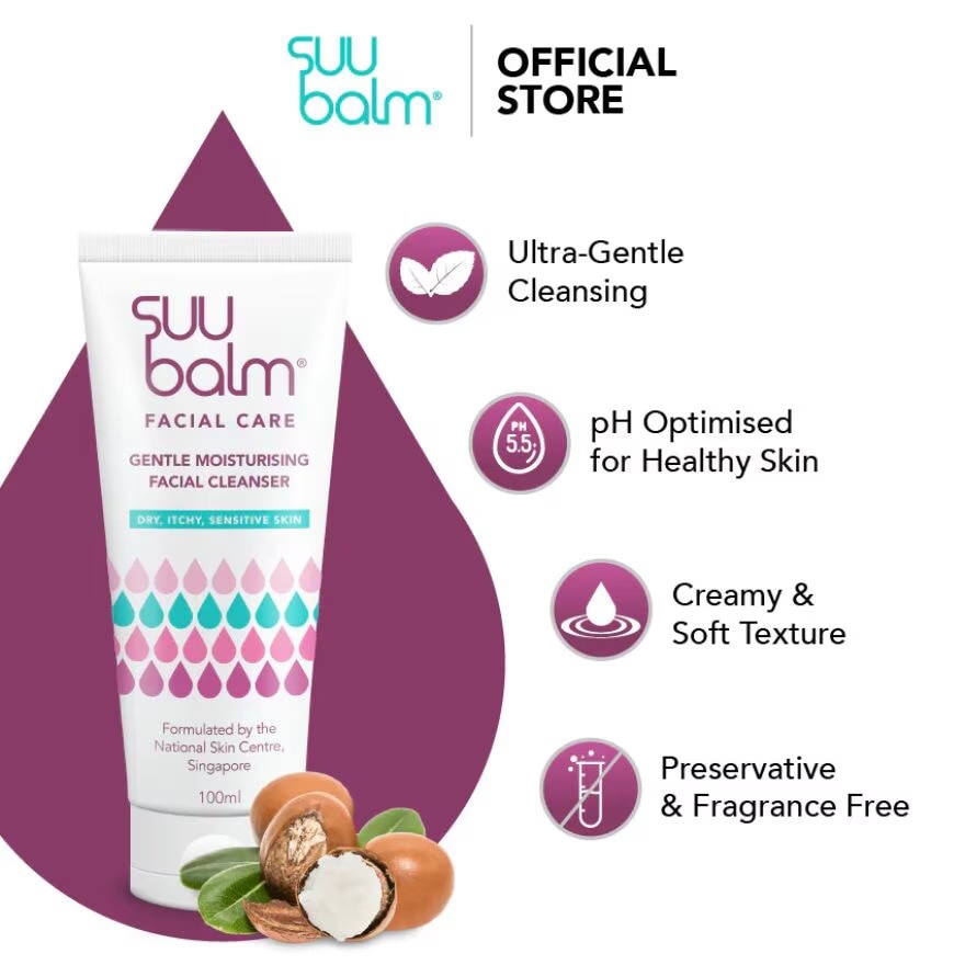 SUU BALM Facial Care Gentle Moisturising Facial Cleanser