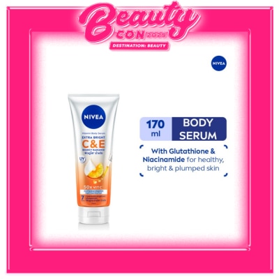 NIVEA NIVEA Extra White Body Serum Lotion Gluta-C + Vitamin E 170ml